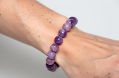 💜Bracelet en Pierre de Lépidolite